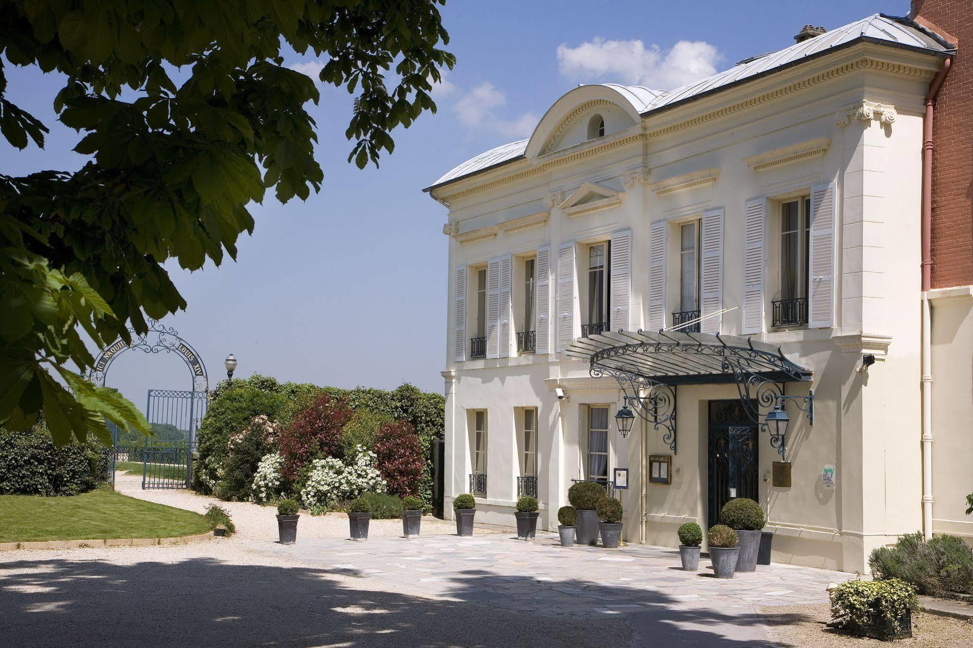 Pavillon Henri IV Hotel Restaurant Gastronomique Terrasse Saint-Germain-en-Laye Exterior photo